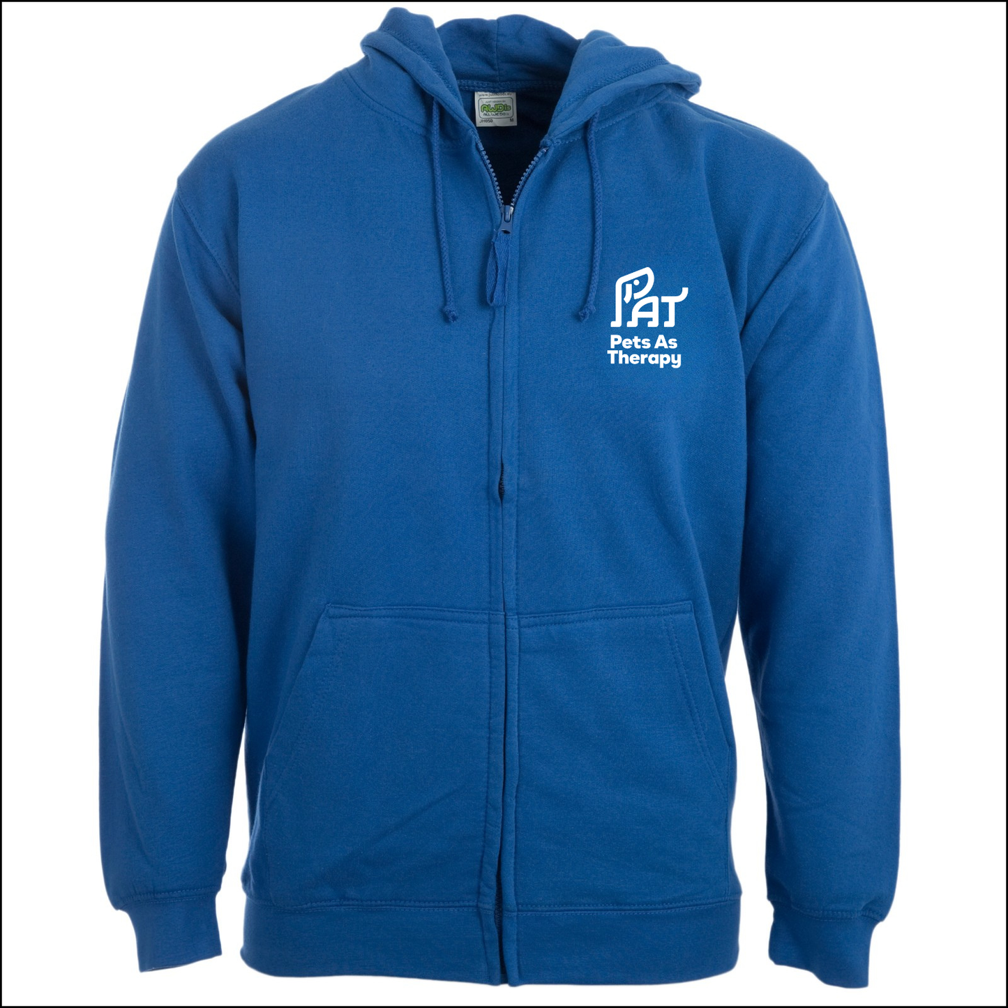 PAT Zip Hoodie - print reverse