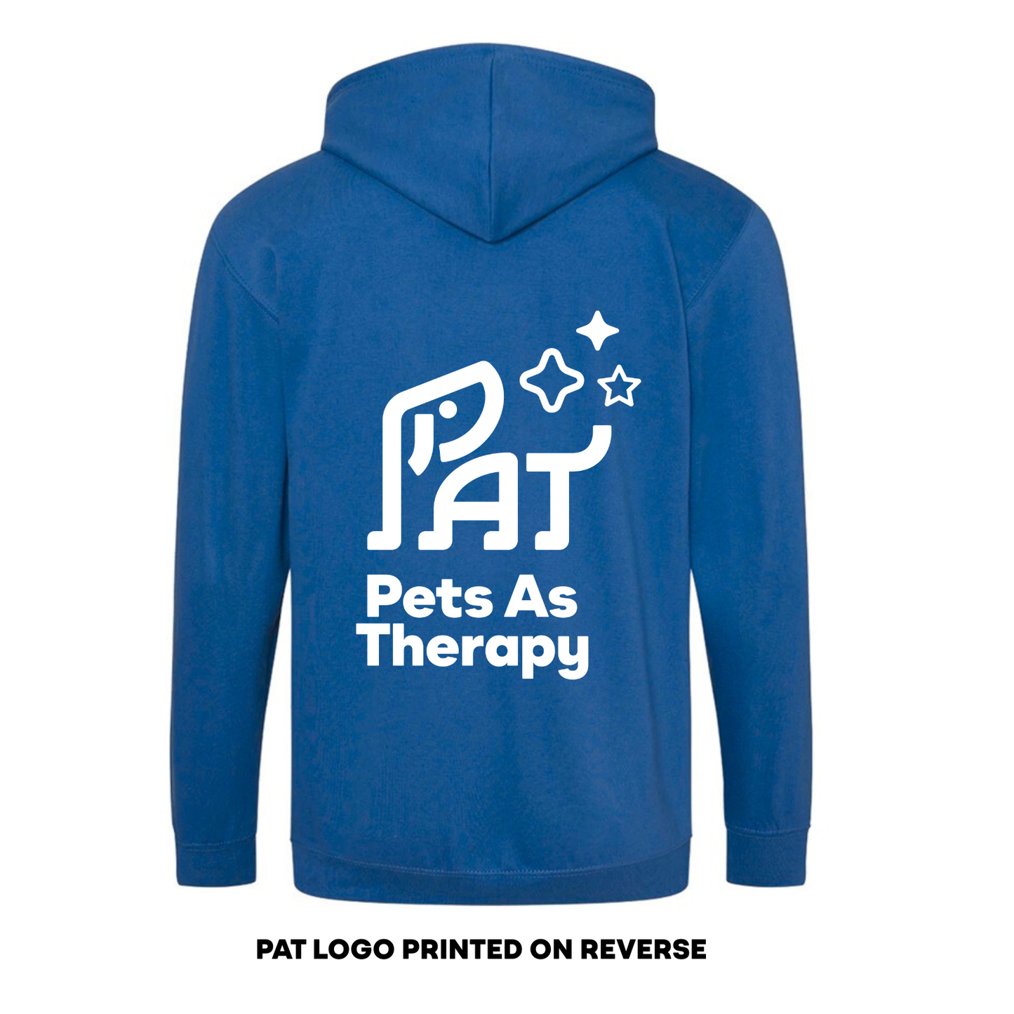 PAT Zip Hoodie - print reverse