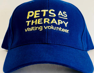 Pets As Therapy Baseball Cap- Blue