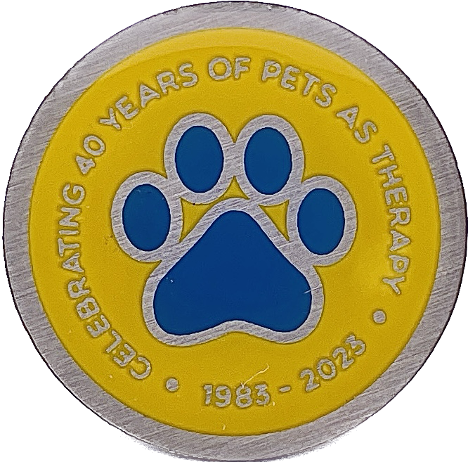 PAT 40th Celebration Enamel Pin Badge